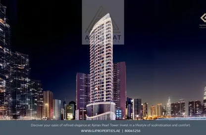 Apartment - 1 Bedroom - 2 Bathrooms for sale in Pearl Tower - Emirates City - Ajman