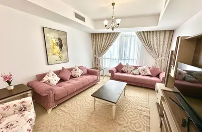 Apartment - 2 Bedrooms - 3 Bathrooms for rent in Beach Tower 2 - Al Khan Lagoon - Al Khan - Sharjah