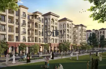 Apartment - 2 Bedrooms - 3 Bathrooms for sale in Bloom Living - Zayed City (Khalifa City C) - Khalifa City - Abu Dhabi