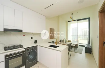 Apartment - 1 Bedroom - 2 Bathrooms for rent in Binghatti Amber - Jumeirah Village Circle - Dubai