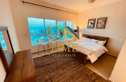 Apartment - 3 Bedrooms - 4 Bathrooms for rent in Al Khail Tower 2 - Al Khail Towers - Ajman Downtown - Ajman