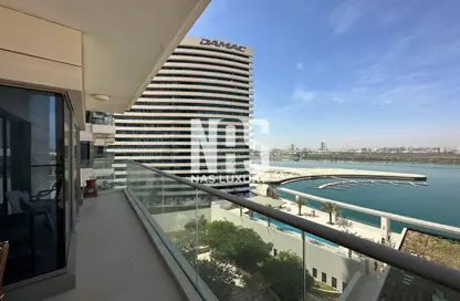 Balcony image for: Apartment - 3 Bedrooms - 5 Bathrooms for rent in The Wave - Najmat Abu Dhabi - Al Reem Island - Abu Dhabi, Image 1