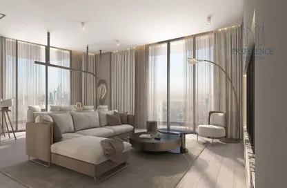Living Room image for: Apartment - 2 Bedrooms - 2 Bathrooms for sale in Marina Star - Dubai Marina - Dubai, Image 1