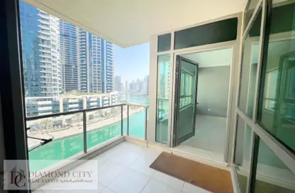 Balcony image for: Apartment - 1 Bedroom - 1 Bathroom for rent in Marina Quays North - Marina Quays - Dubai Marina - Dubai, Image 1