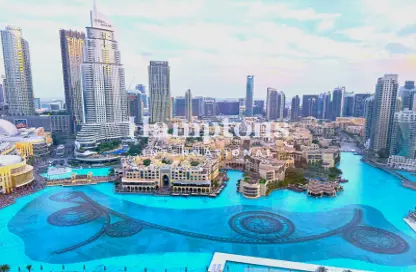 شقة - غرفة نوم - 2 حمامات للايجار في برج خليفة - برج خليفة - دبي وسط المدينة - دبي