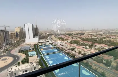 Apartment - Studio - 1 Bathroom for rent in Binghatti Azure - Jumeirah Village Circle - Dubai