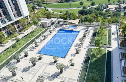 Pool image for: Apartment - 3 Bedrooms - 3 Bathrooms for rent in Acacia A - Park Heights - Dubai Hills Estate - Dubai, Image 1