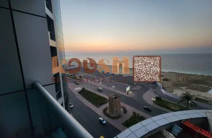 Apartment - 2 Bedrooms - 2 Bathrooms for rent in Ajman Corniche Residences - Ajman Corniche Road - Ajman
