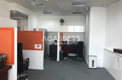 Office Space - Studio - 1 Bathroom for rent in Almas Tower - Lake Almas East - Jumeirah Lake Towers - Dubai