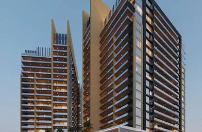 Apartment - Studio - 1 Bathroom for sale in Butterfly Towers - Arjan - Dubai