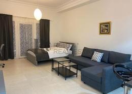 Living Room image for: Studio - 1 bathroom for rent in Ansam 1 - Ansam - Yas Island - Abu Dhabi, Image 1