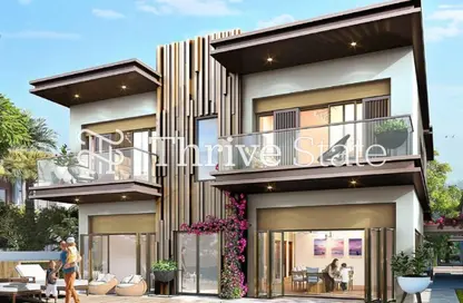 Villa - 5 Bedrooms - 6 Bathrooms for sale in Nice - Damac Lagoons - Dubai