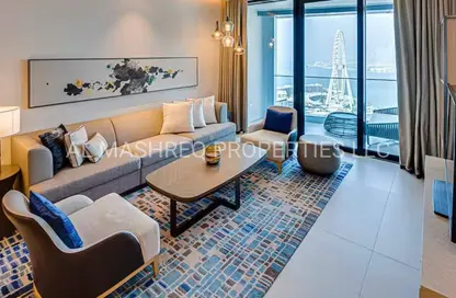 Apartment - 3 Bedrooms - 4 Bathrooms for rent in Jumeirah Gate Tower 2 - The Address Jumeirah Resort and Spa - Jumeirah Beach Residence - Dubai