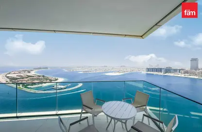 Apartment - 3 Bedrooms - 3 Bathrooms for rent in Beach Vista - EMAAR Beachfront - Dubai Harbour - Dubai