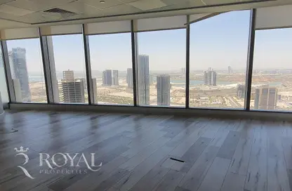Empty Room image for: Office Space - Studio - 1 Bathroom for sale in Addax port office tower - City Of Lights - Al Reem Island - Abu Dhabi, Image 1