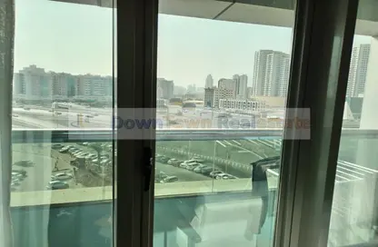 Balcony image for: Apartment - 2 Bedrooms - 3 Bathrooms for sale in Conquer Tower - Sheikh Maktoum Bin Rashid Street - Ajman, Image 1