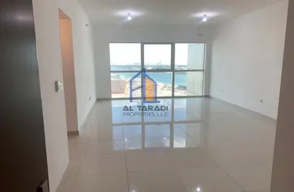 Empty Room image for: Apartment - 1 Bedroom - 2 Bathrooms for rent in Marina Blue Tower - Marina Square - Al Reem Island - Abu Dhabi, Image 1
