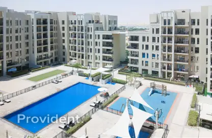 Apartment - 2 Bedrooms - 2 Bathrooms for sale in Hayat Boulevard-2B - Hayat Boulevard - Town Square - Dubai