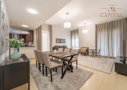 Living / Dining Room image for: Apartment - 1 bedroom - 2 bathrooms for rent in Shams 1 - Shams - Jumeirah Beach Residence - Dubai, Image 1