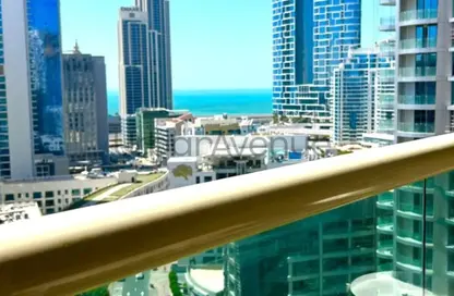 Apartment - 1 Bedroom - 2 Bathrooms for sale in Manchester Tower - Dubai Marina - Dubai