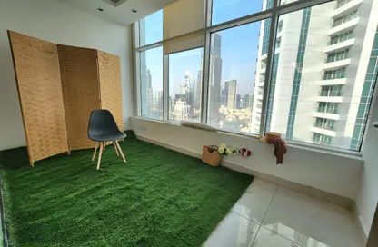 مكتب - استوديو - 1 حمام للايجار في برج كلوفر - الخليج التجاري - دبي