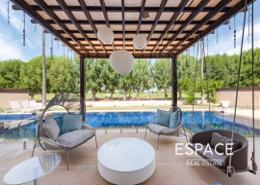 Pool image for: Villa - 5 bedrooms - 5 bathrooms for sale in Hattan 1 - Hattan - The Lakes - Dubai, Image 1