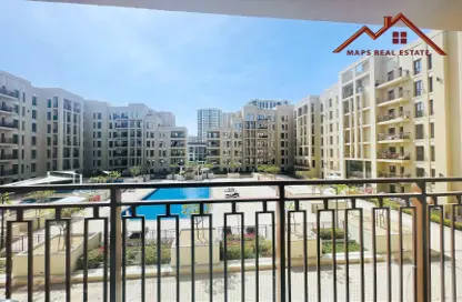 Apartment - 3 Bedrooms - 4 Bathrooms for sale in Zahra Breeze Apartments 3A - Zahra Breeze Apartments - Town Square - Dubai