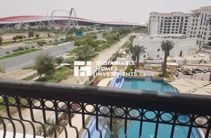 Pool image for: Apartment - 3 Bedrooms - 4 Bathrooms for sale in Ansam 1 - Ansam - Yas Island - Abu Dhabi, Image 1