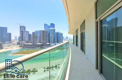 Apartment - 4 Bedrooms - 5 Bathrooms for rent in Bel Ghailam Tower - Corniche Road - Abu Dhabi