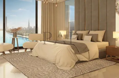 Room / Bedroom image for: Apartment - 1 Bedroom - 2 Bathrooms for sale in Azizi Riviera Azure - Meydan One - Meydan - Dubai, Image 1