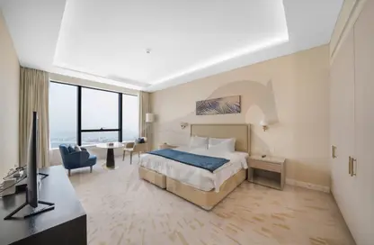 Apartment - Studio - 1 Bathroom for rent in The Palm Tower - Palm Jumeirah - Dubai