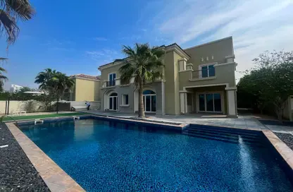 Pool image for: Villa - 5 Bedrooms - 6 Bathrooms for rent in Esmeralda - Victory Heights - Dubai Sports City - Dubai, Image 1