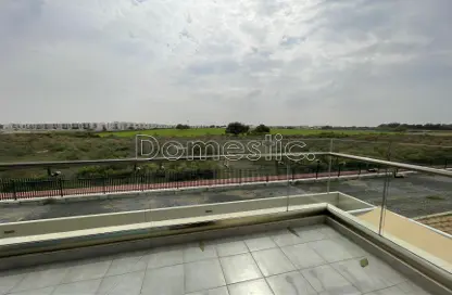 Balcony image for: Apartment - 2 Bedrooms - 3 Bathrooms for rent in The Polo Residence - Meydan Avenue - Meydan - Dubai, Image 1