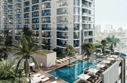 Apartment - 2 Bedrooms - 3 Bathrooms for sale in Ajman Creek Towers - Al Rashidiya 1 - Al Rashidiya - Ajman