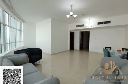 شقة - غرفة نوم - 2 حمامات للبيع في أورينت تاور 2 - أورينت تاور - البستان - عجمان