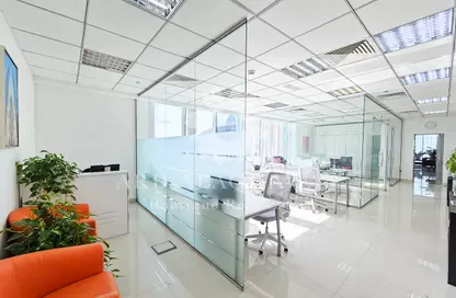 Office Space - Studio - 1 Bathroom for rent in The Prism - Business Bay - Dubai