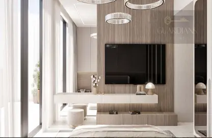 Room / Bedroom image for: Apartment - 2 Bedrooms - 3 Bathrooms for sale in Samana Skyros - Arjan - Dubai, Image 1