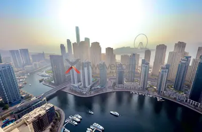 Apartment - 3 Bedrooms - 4 Bathrooms for rent in Vida Residences Dubai Marina - Dubai Marina - Dubai