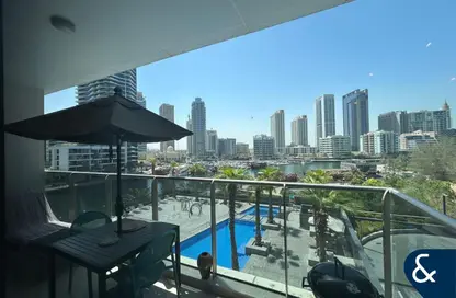 Apartment - 1 Bedroom - 2 Bathrooms for rent in Sparkle Tower 1 - Sparkle Towers - Dubai Marina - Dubai