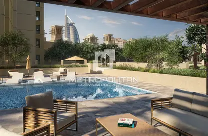 Pool image for: Apartment - 2 Bedrooms - 2 Bathrooms for sale in Jadeel - Madinat Jumeirah Living - Umm Suqeim - Dubai, Image 1