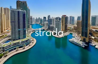 شقة - غرفة نوم - 2 حمامات للايجار في باي سنترال غرب - باي سنترال - دبي مارينا - دبي