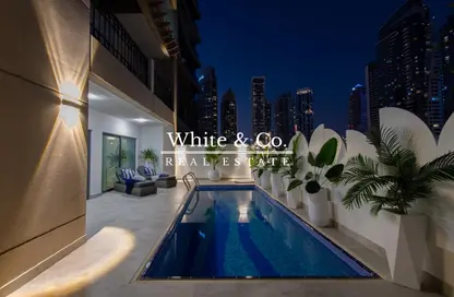 Duplex - 3 Bedrooms - 4 Bathrooms for sale in Time Place Tower - Dubai Marina - Dubai