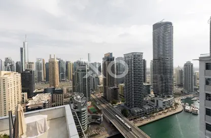 شقة - 3 غرف نوم - 3 حمامات للبيع في رصيف المينا - مارينا وارف - دبي مارينا - دبي