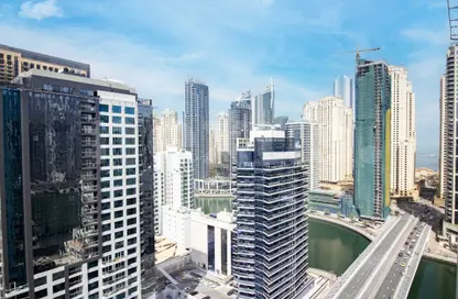 Apartment - 1 Bedroom - 1 Bathroom for rent in Marina View Tower A - Marina View - Dubai Marina - Dubai
