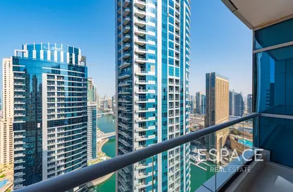 Apartment - 2 Bedrooms - 2 Bathrooms for rent in Bay Central West - Bay Central - Dubai Marina - Dubai