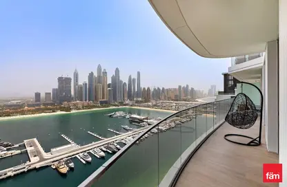 Apartment - 2 Bedrooms - 2 Bathrooms for sale in Palace Beach Residence - EMAAR Beachfront - Dubai Harbour - Dubai