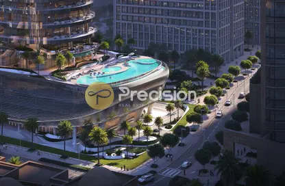 Apartment - 1 Bathroom for sale in Binghatti Skyblade - Downtown Dubai - Dubai
