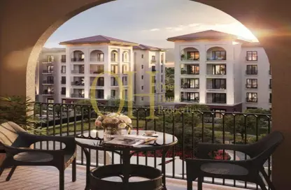 Apartment - 1 Bedroom - 2 Bathrooms for sale in Bloom Living - Zayed City (Khalifa City C) - Khalifa City - Abu Dhabi
