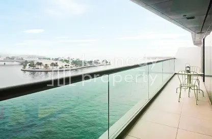 Balcony image for: Apartment - 1 Bedroom - 1 Bathroom for rent in Al Naseem Residences C - Al Bandar - Al Raha Beach - Abu Dhabi, Image 1