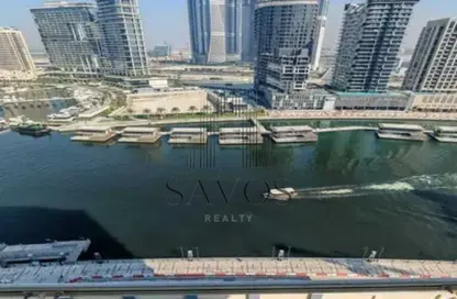 Apartment - Studio - 1 Bathroom for rent in Waters Edge - Business Bay - Dubai
